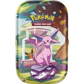 Pokémon Mini-Tin-Box Karmesin & Purpur - Prismatische Entwicklungen