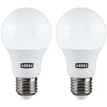 xavax LED-Lampe 00112929 60 W E27 warmweiß 2 St.