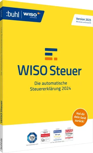 WISO Steuer 2025 (Steuerjahr 2024)