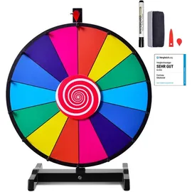 Costway 24" Glücksrad Spielzeug (Ø 60cm)