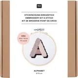 Rico Design Stickpackung Kreuzstich Mini Kit Alphabet