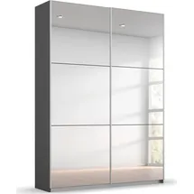 Rauch Schwebetürenschrank Reflect 131 x 210 x 59 cm Grau