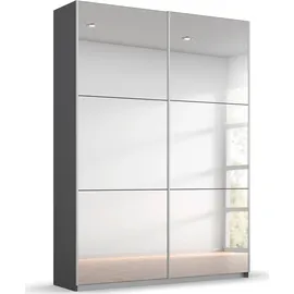 Rauch Schwebetürenschrank Reflect 131 x 210 x 59 cm Grau