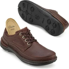 CLARKS Nature Three Schuhe Dark Brown 44