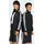 adidas FIREBIRD LOOSE JACQUARD TRACK TOP Schwarz 176