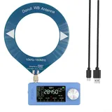 Pocket Radio Receiver, LSB USB AM FM Mini Radio, SI4732, ausgestattet mit einer tragbaren Schleifenantenne, die verwendet werden kann, um 9.9K-108MHz (Blue-Ring) zu empfangen