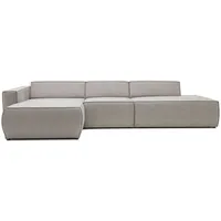 NEXT COLLECTION Ecksofa DREAM SET 3, Ohne Schlaffunktion, HR-Schaum, Modular beige