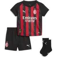 Puma AC Milan 25/26 Heimtrikot-kit Kinder PUMA schwarz|rot 68-72cm 6-9M