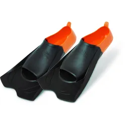 ZOGGS Short Blade Eco Fins Flossen in black-orange, Größe 45-46 - schwarz