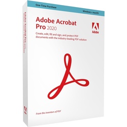 Adobe Acrobat Pro 2020 Box-Pack für Mac OS & Windows