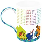 TROTSCH Trötsch Die Maus Lieblingstasse Lerntasse 1x1 Die Maus: Aus Porzellan mit Geschenkverpackung: Kaffeetasse Teetasse Geschenkidee Geschenk Tasse