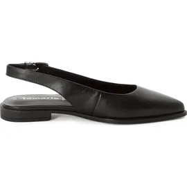 TAMARIS Sling Ballerinas für Damen, schwarz, 38 EU