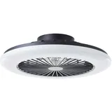 Brilliant Salerno 49 cm Deckenventilator Schwarz