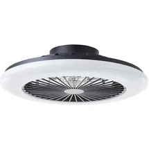 Brilliant Salerno 49 cm Deckenventilator Schwarz