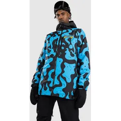 RIPNDIP Psychedelic Garden Jacke blue / black Gr. M