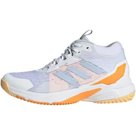 adidas PERFORMANCE Sportschuh Crazyflight 6 Mid für Hallensportarten, Größe 46 2⁄3 in Grau FTWWHT/CRSK/PUTA