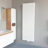 HENRAD Vertikal Heizkörper Plan T22 1600 x 600 mm 1921 W weiß Mittelventil