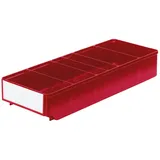 LA KA PE Kleinteilemagazin, Regalkasten RK 500 / 186 rot rot