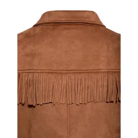 Queen Kerosin Western-Jacke Braun L