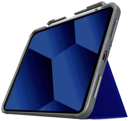 STM Goods Dux Plus Tablet-Cover Apple iPad 10.9 (10. Gen., 2022) 27,7cm (10,9\ ) Book Cover Blau, T