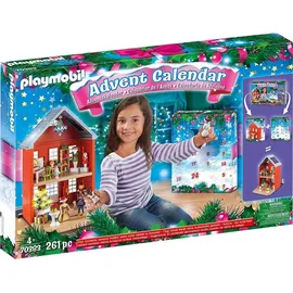 Playmobil Großer Adventskalender Weihnachten im Stadthaus 70383