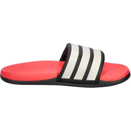 adidas Adilette Comfort 2.0 Schwarz/Weiß/Rot 43 1/3
