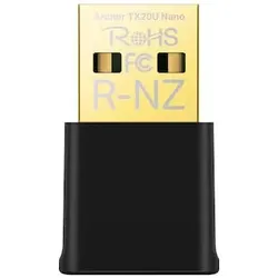TP-Link Archer TX20U AX1800 Nano WLAN-Adapter 2.4GHz/5GHz WLAN USB-A 3.0 Stecker