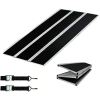 Baumarktplus DREIBREIT by TRUTZHOLM 3-fach Auffahrrampe klappbar 175cm Tragkraft 1020kg Alu grau schwarz beschichtet Verladerampe Rampe