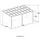 Home Deluxe Solis Deluxe 600 x 300 x 218 cm grau
