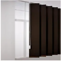 LIEDECO Lamellenvorhang XXL-Lamellen 25 x 245 cm Braun