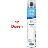 Winterschaum OTTOPUR OP950 12 x 750 ml Montageschaum Dämmschaum, Pistolenschaum