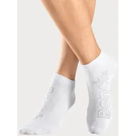 BENCH Sneakersocken 6er Pack Weiß 35-38