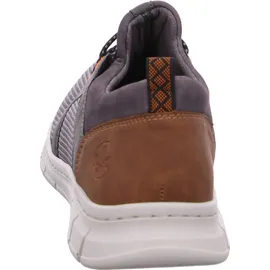 Rieker Herren B7796 Slipper, Grau, 42 EU