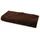 Lanudo Pure Line Waschhandschuh 30 x 30 cm braun