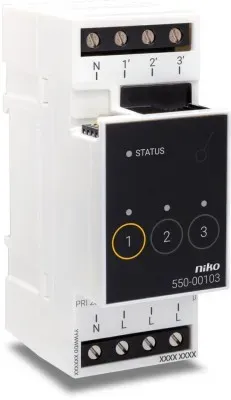 Niko Züblin 550-00103 Schaltmodul für Niko Home Control für drei verschiedene Kreisläufe 55000103