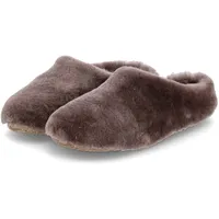 Living Kitzbühel Damen Lammfell Pantoffeln, braun 38 - Gr.: