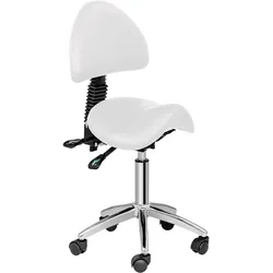 physa Sattelstuhl - 550 - 690 mm - 150 kg - Weiß PHYSA BERLIN WHITE
