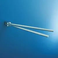 Bravat Handtuchhalter 2-armig, Metasoft, chrom