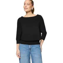 Zero Strickpullover Schwarz 38