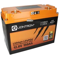 LIONTRON LiFePO4 12,8V 150Ah LX Smart BMS mit Bluetooth - All In 1 - Marine