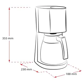 Melitta Enjoy Top Therm schwarz