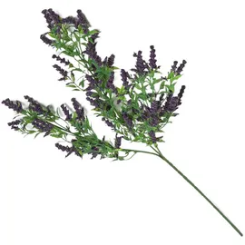 Homescapes Dekozweig, Wilder Lavendel, 69 cm,