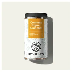 Curcuma Ingwer Gummies 90 Gummies Nature Love 90 St