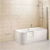 Ottofond Badewanne mit Tür Free-Gate B 180 x 80 - Badewanne