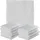 Relaxdays Dunstabzugshaube Filter 10er Set 57x47 cm zuschneidbar Polyester-Vlies Weiß