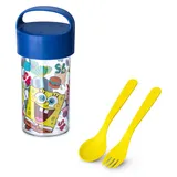 Koziol Buddy Wasserflasche 500 ml SpongeBob Schwammkopf