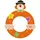 Sevi Buchstabe Clown O (81751)