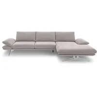 KOINOR Ecksofa Elements Stoff Beige Natur