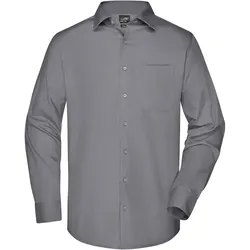 Business Hemd "JN642" - 4XL - steel