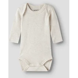 NAME IT - Kid's Body LS FOX 3-Pack - Alltagsunterwäsche Gr. 86 grau